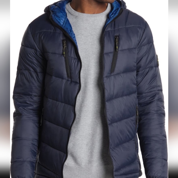 Hawke & Co Other - Hawke & Co Chevron Heat Insulated, Wind Water Resistant Hooded Jacket Large Nwt❤